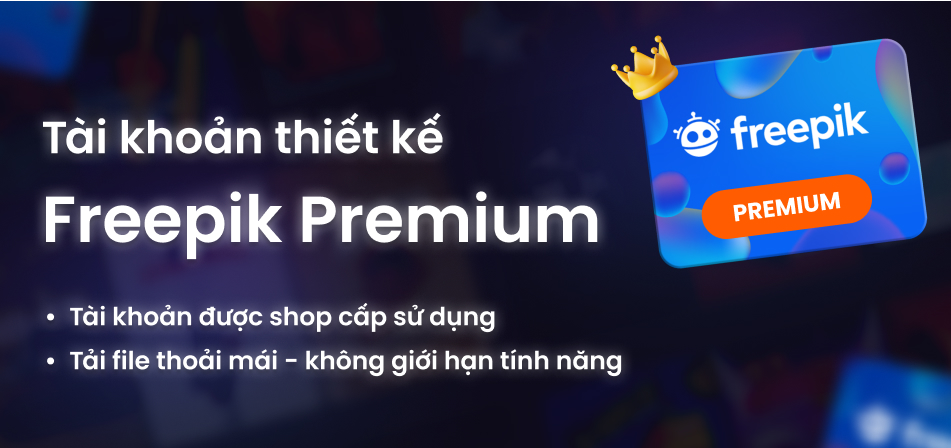 Tài khoản Freepik Premium giá rẻ 6 tháng (01 năm)